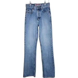Silver Jeans Frisco High Rise Straight‎ Leg Button Fly Jeans Size 26